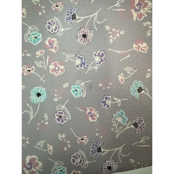 Betsy Johnson Lilac Floral Leather Mini Crossbody Bag Coquette Boho Summer - Picture 6 of 12